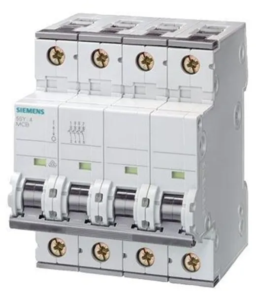 Siemens Automatsikring 6ka 3p+n c 40a 5sy6640-7
